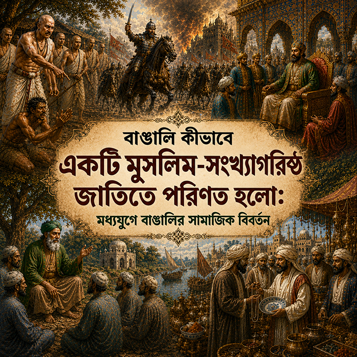 বাঙালি কীভাবে একটি মুসলিম-সংখ্যাগরিষ্ঠ জাতিতে পরিণত হলো